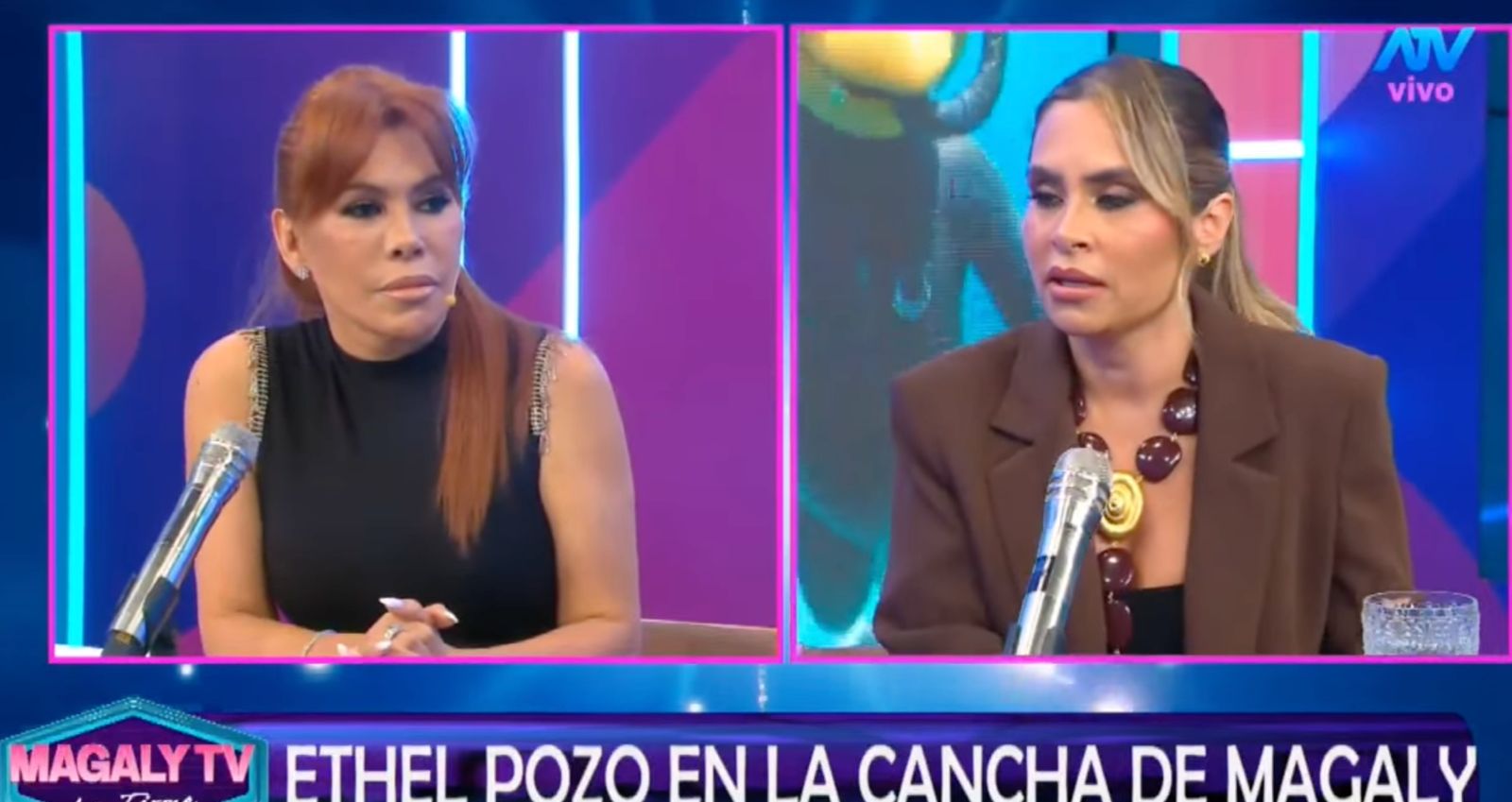Ethel Pozo responde a Magaly Medina en Magaly TeVe La Firme
