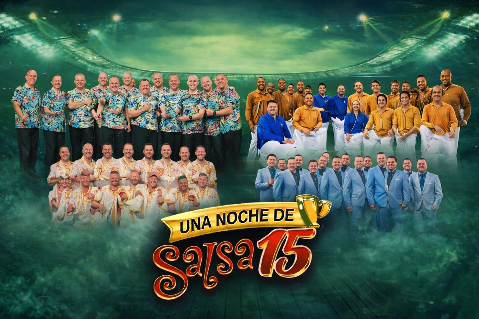 Una Noche de Salsa 15 llega al Estadio San Marcos