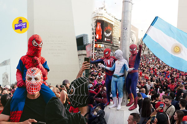 Argentina Argentina rompe récord mundial Guinness al reunir más de 3 mil personas vestidas de Spiderman