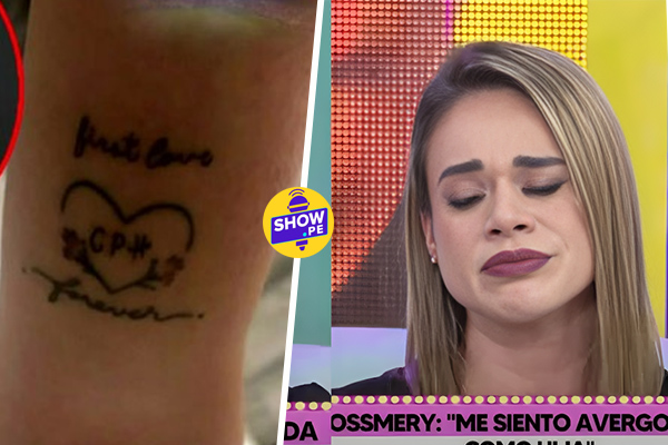 Jossmery Toledo se tatuó nombre de Paolo Hurtado y luego se lo borra