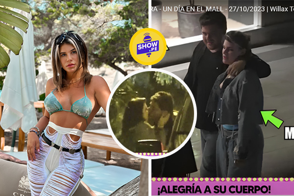 Macarena Velez entierra a español y se besuquea con ‘barbón’ [VIDEO]