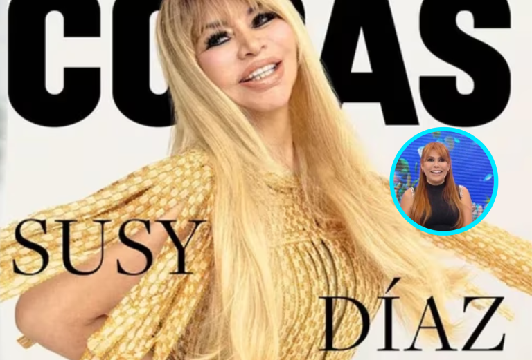 Magaly elogia a Susy Díaz por la portada de la revista ‘Cosas’