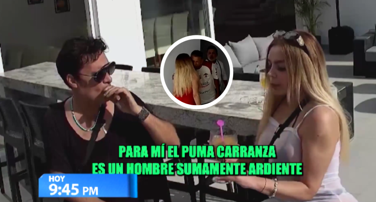 Shirley Cherres elogia al ‘Puma’ Carranza: «Es sumamente ardiente»