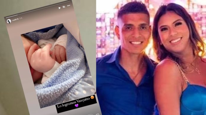Rosa Fuentes emocionada por nacimiento de su tercer hijo con Paolo Hurtado