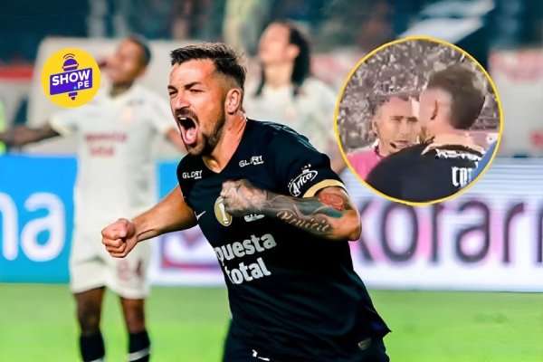 Alianza vs. Universitario: árbitro fue captado junto a Gabriel Costa tras empate