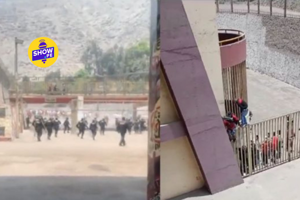 Barristas de Universitario rompen seguridad e invaden estadio Monumental [VIDEO]