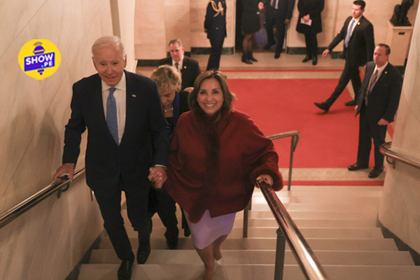 Dina Boluarte: mandataria no sostuvo encuentro bilateral con Joe Biden, pero son captados de la mano