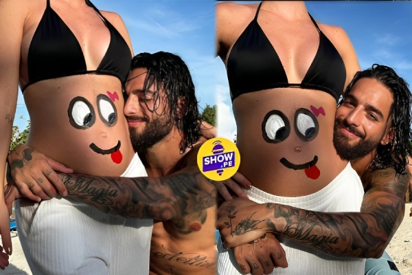 ¡Papá chocho! Maluma enternece las redes con tierna fotografía junto a su novia