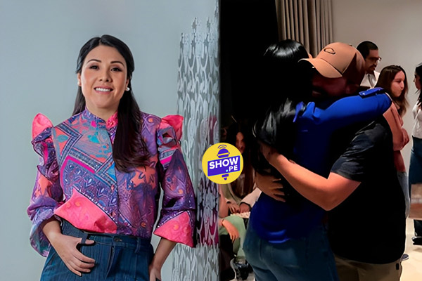 Tula Rodríguez y Tadeo Carmona protagonizan conmovedor abrazo durante fiesta