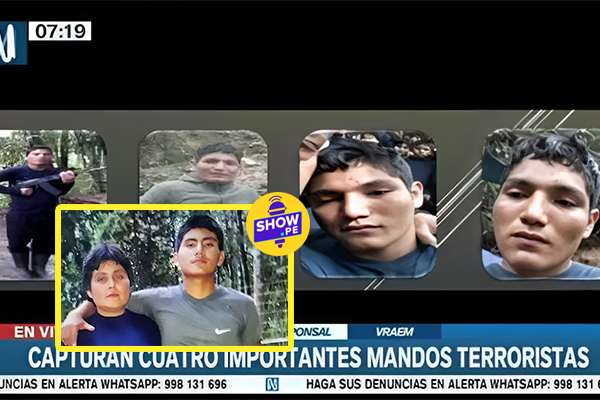 Vraem Vraem: caen hijos de los terroristas José y Vilma | Gran operativo conjunto entre la PNP y FF.AA.