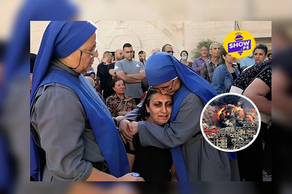 Monja peruana sobrevive tras bombardeo en Gaza: “Estábamos en misa”