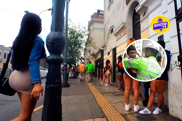Cercado de Lima: meretrices casi linchan a supuesto extorsionador venezolano