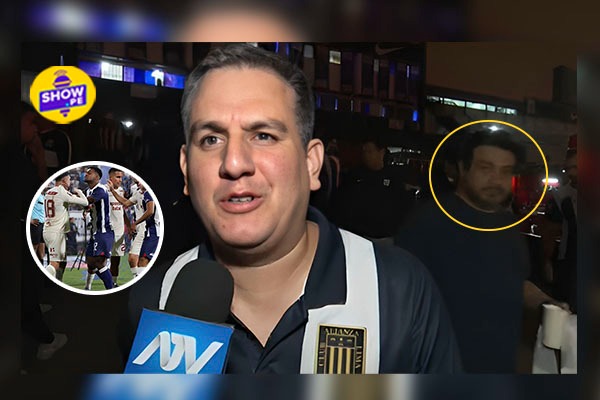 EQUIPO PERIODÍSTICO AGREDIDO Hincha de Alianza Lima agrede a reportero y camarógrafo de ATV