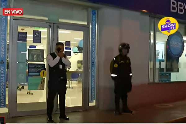 BREÑA Breña: delincuentes asaltan banco en 30 segundos y se llevan 8000 soles