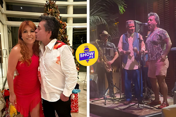Magaly elogia el canto de su esposo: “Él canta, aunque esté en shorts”