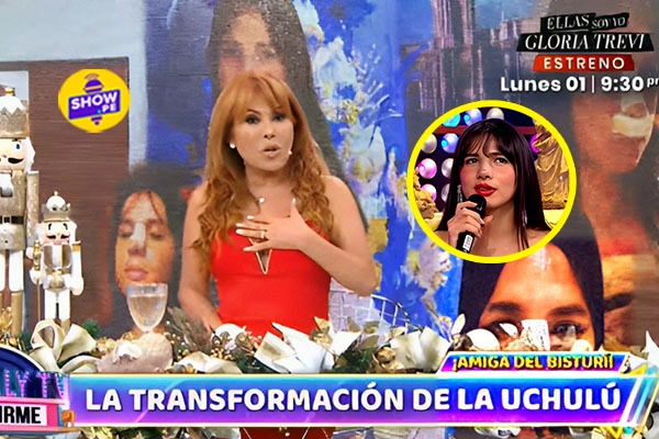 Magaly opina sobre ‘retoquitos’ de la Uchulú: “Le ha quedado bonita su naricita”