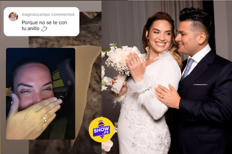 Cassandra de Lamadrid no usó su anillo de casada con Deyvis: ¿cuál es el motivo?