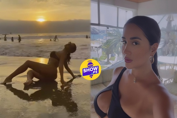 Melissa Paredes luce su espectacular figura en bikini y lanza indirecta: “Baby, te me cuidas”
