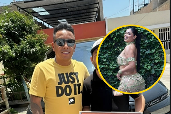 ¿Cueva, qué haces ahí? la casa de color ladrillo sería de Pamela Franco