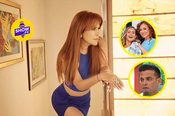 ¡AGÁRRATE, CHRISTIAN! Magaly afila su artillería contra cumbiambero y 'América Hoy'