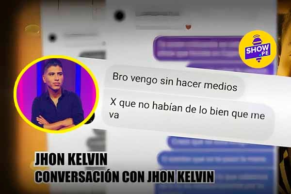 John Kelvin se indigna al ser consultado por baile obsceno: “¿Por qué no hablan de lo bien que me va?”