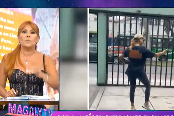 Magaly raja a Gisela tras ser víctima de la delincuencia: «Se fue a la comisaría a hacerse selfies» | FILTRA VIDEO del robo a la ‘señito’