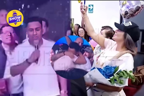 Christian Cueva llora junto a Pamela López tras retiro espiritual: se unen en un abrazo