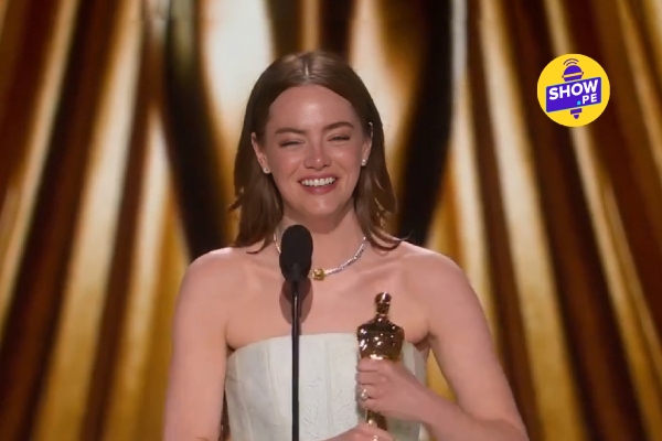 Emma Stone recibe el segundo Oscar de su carrera por ‘Poor Things’