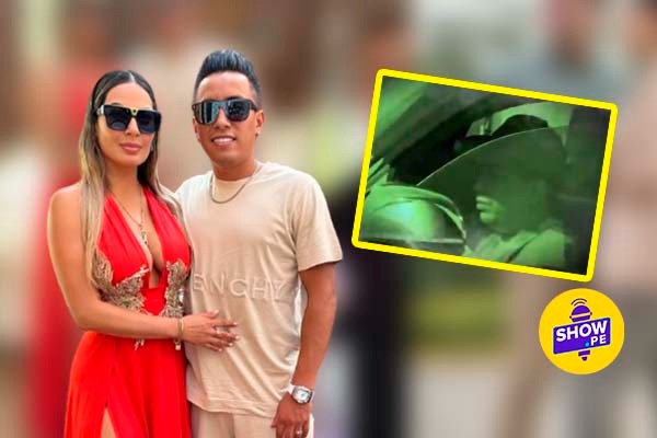 ¿Perdonó su infidelidad? Pamela López y Christian Cueva son captados besándose en auto del pelotero
