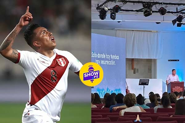 Christian Cueva busca remendar su vida: futbolista asistió a iglesia cristiana