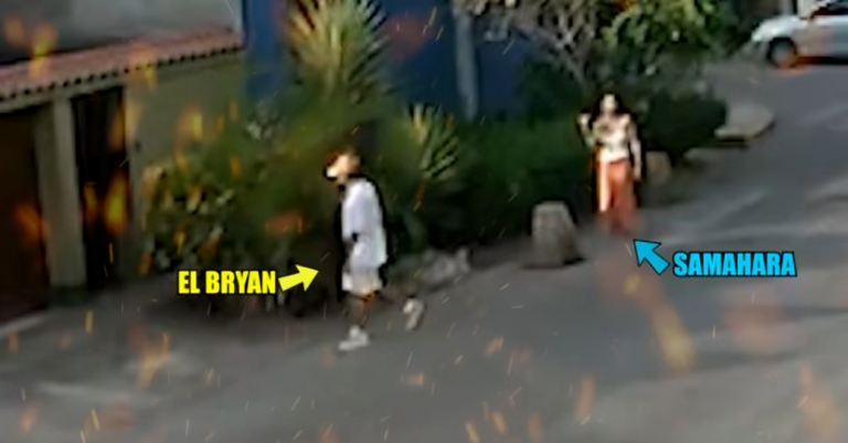 ¡SAMAHARA EXPLOTA Y LO CORRETEA! Bryan Torres huye por su vida tras dejarse dar pico saludo con joven