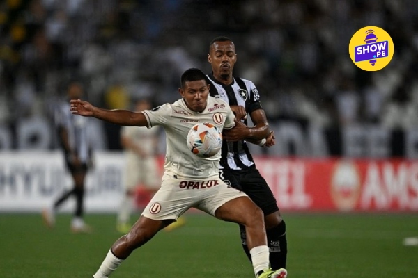 Universitario cayó 3-0 ante Botafogo en Brasil por Copa Libertadores 2024