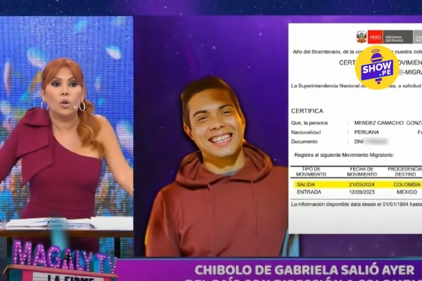 Magaly Medina sobre exnovio de Gabriela Serpa, acusado de estafa: “Salió del país”