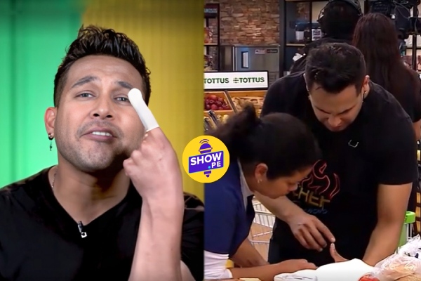 Jonatan Rojas sufre accidente en ‘El Gran Chef Famosos’: “Les tengo una mala noticia”