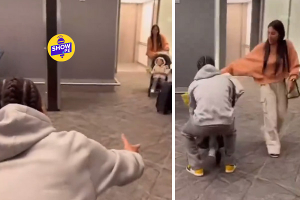 Samahara y Youna se reencuentran: el tierno abrazo que le da a su hijita, pero ¿cómo reaccionó ella? [VIDEO]