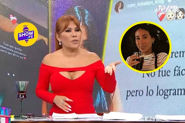 Magaly Medina cuestionó reflexión de Samahara por su embarazo: “Bien fuera de lugar”