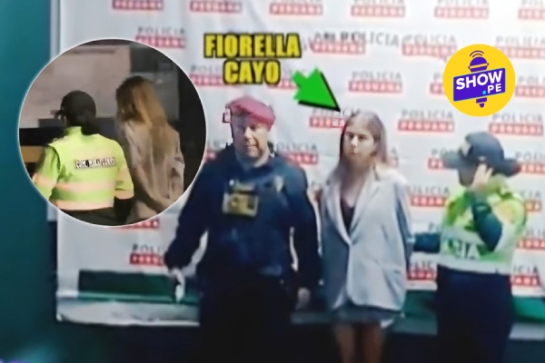 Fiorella Cayo: salen imágenes de su detención tras manejar en estado de ebriedad
