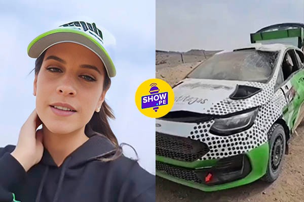 María Pía Copello se alarmó por accidente automovilístico que sufrió su hijo y esposo: “Se volteó el auto”