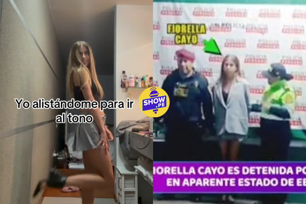 Fiorella Cayo: filtran CLIP de horas antes de su detención policial [VIDEO]