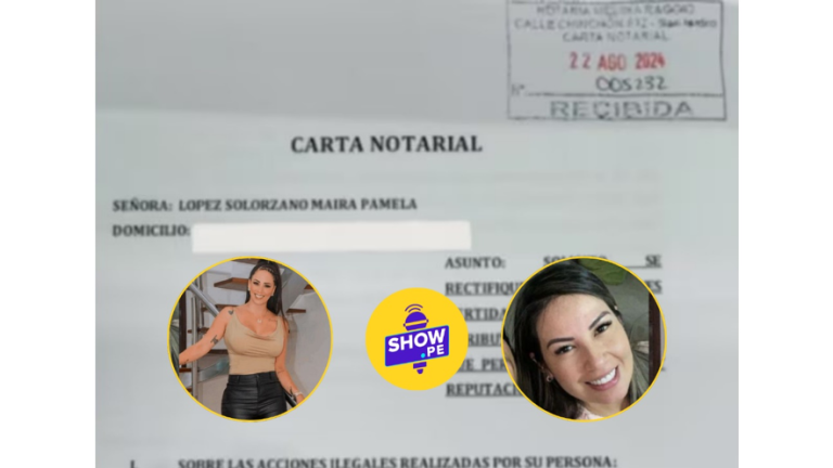 Melissa Klug envía carta notarial a Pamela López por su vínculo con Christian Cueva