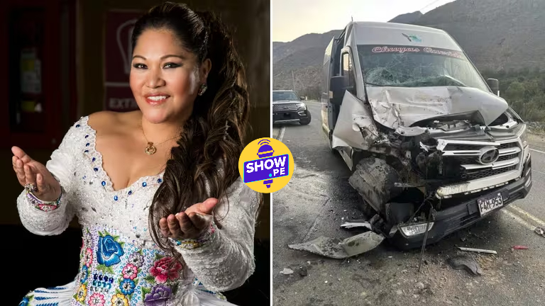 Músicos de Sonia Morales tuvieron grave accidente vehicular en Áncash