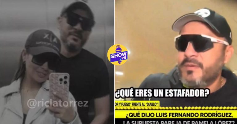 Luis Fernando Rodríguez, vinculado a Pamela López,  se pronuncia de las acusaciones de estafa