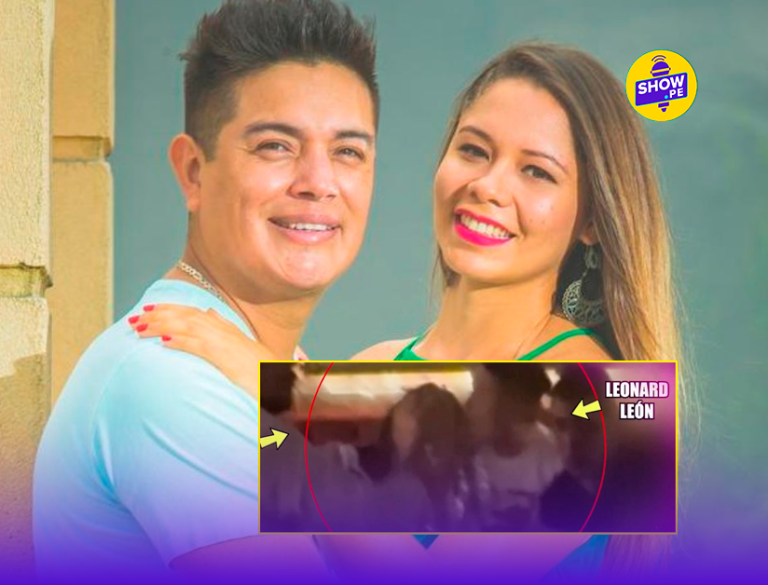 Leonard León captado con una mujer que no es Olenka Cuba.