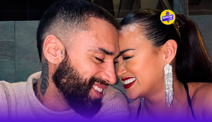Angie Arizaga y Jota Benz celebran Angie Arizaga y Jota Benz celebran