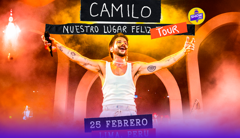 Hoy inició la preventa para el concierto de Camilo en Lima: “Nuestro lugar feliz”
