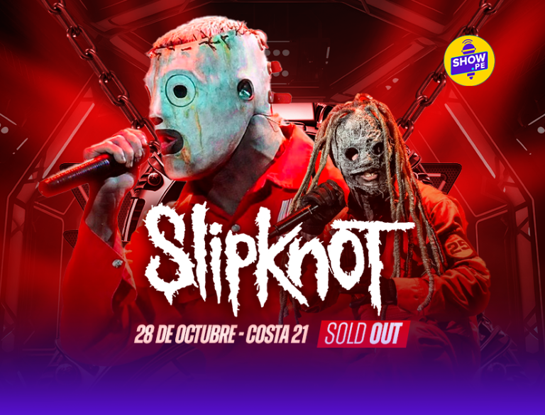 Slipknot hace sold out en Costa 21 de Perú.
