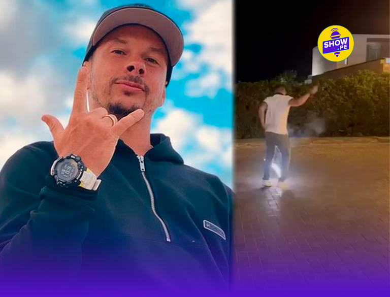 Mario Hart pasa susto en Navidad.
