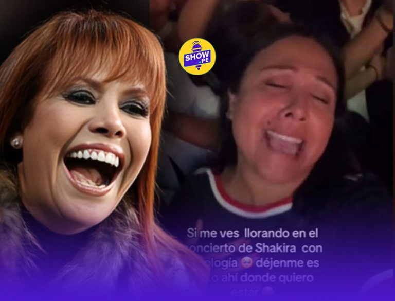 Magaly se burla de Tula por llorar en concierto de Shakira: “Esos papeloncitos no, mejor escucha la canción en tu casa”