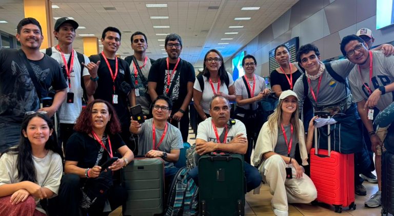 Actores de ‘Al Fondo Hay Sitio’, Karime Scander, Erick Elera y Jorge Guerra, viajaron a China para grabar escenas exclusivas de la serie