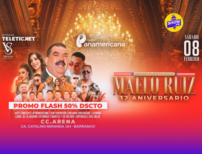 Maelo Ruiz celebra su 32 aniversario.